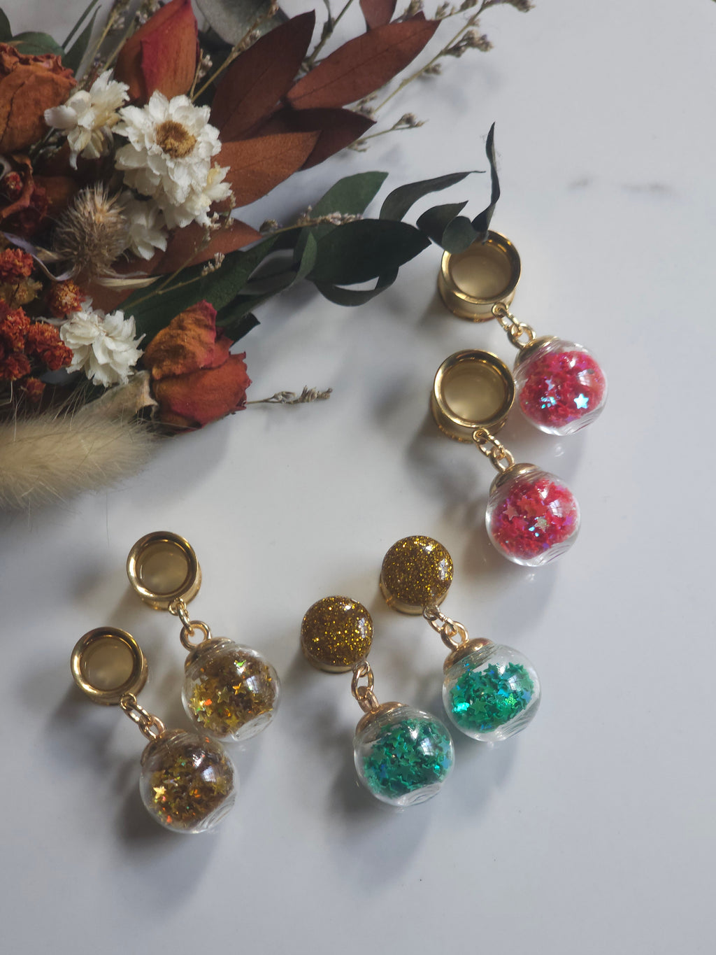 Christmas Ornament dangle gauges