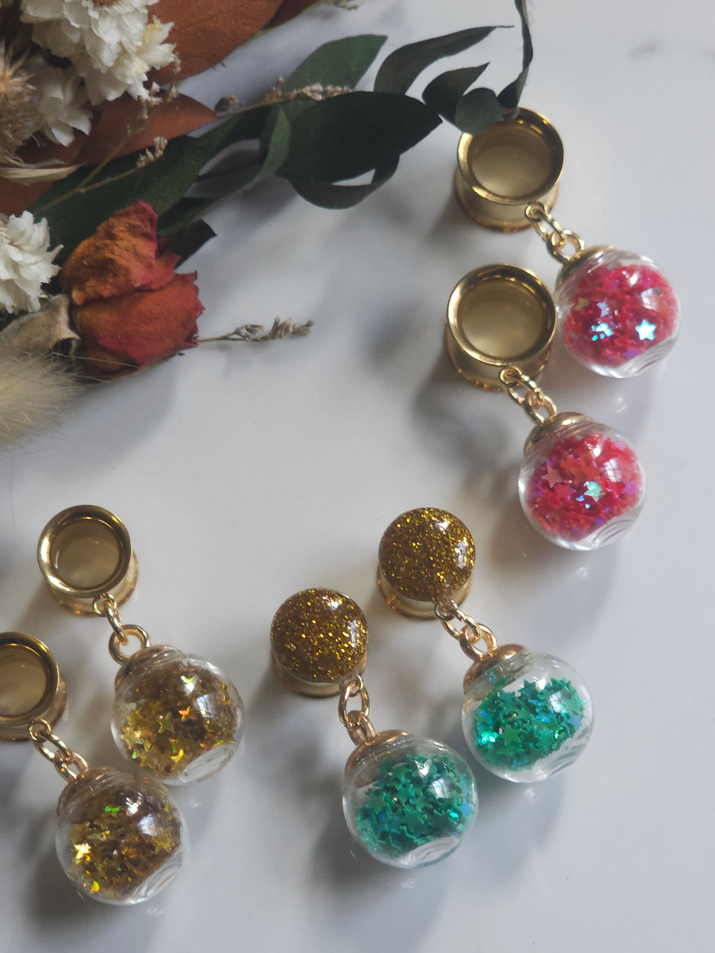 Christmas Ornament dangle gauges