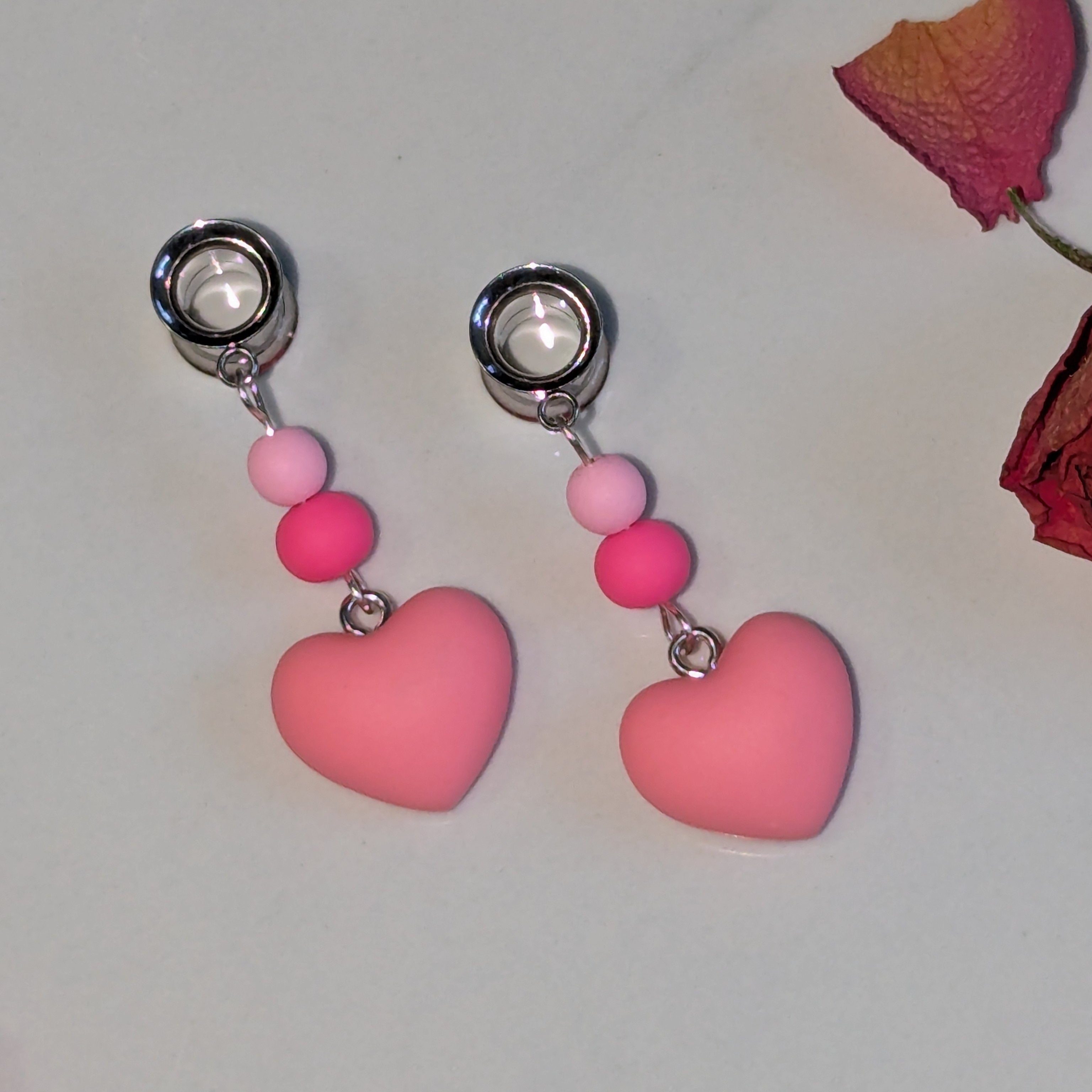 Kawaii Hearts dangle gauges