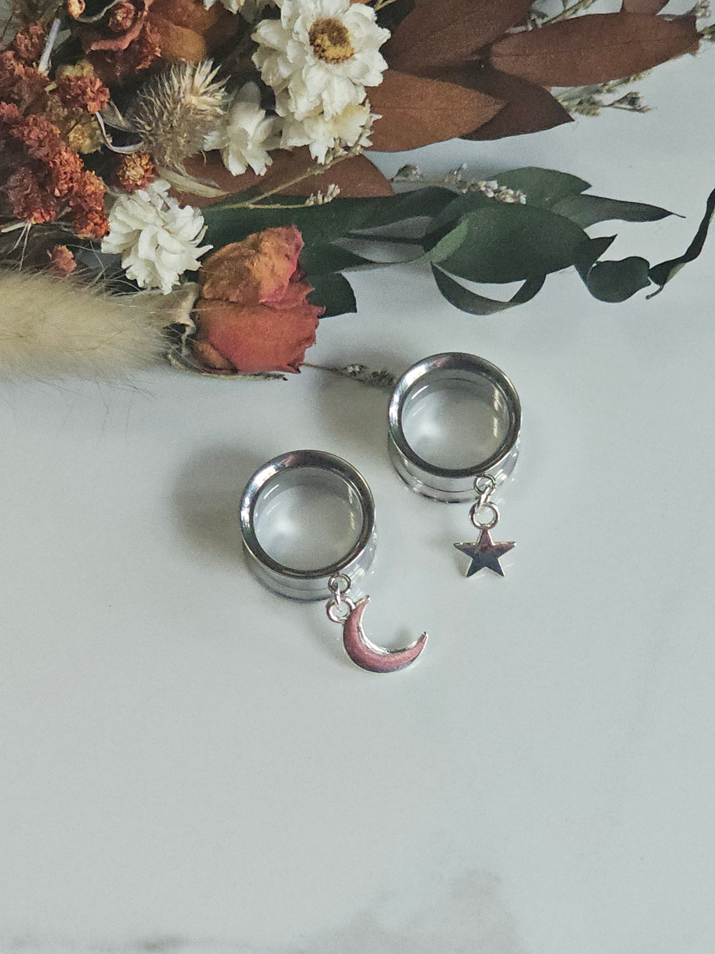 Moon and star dangle gauges
