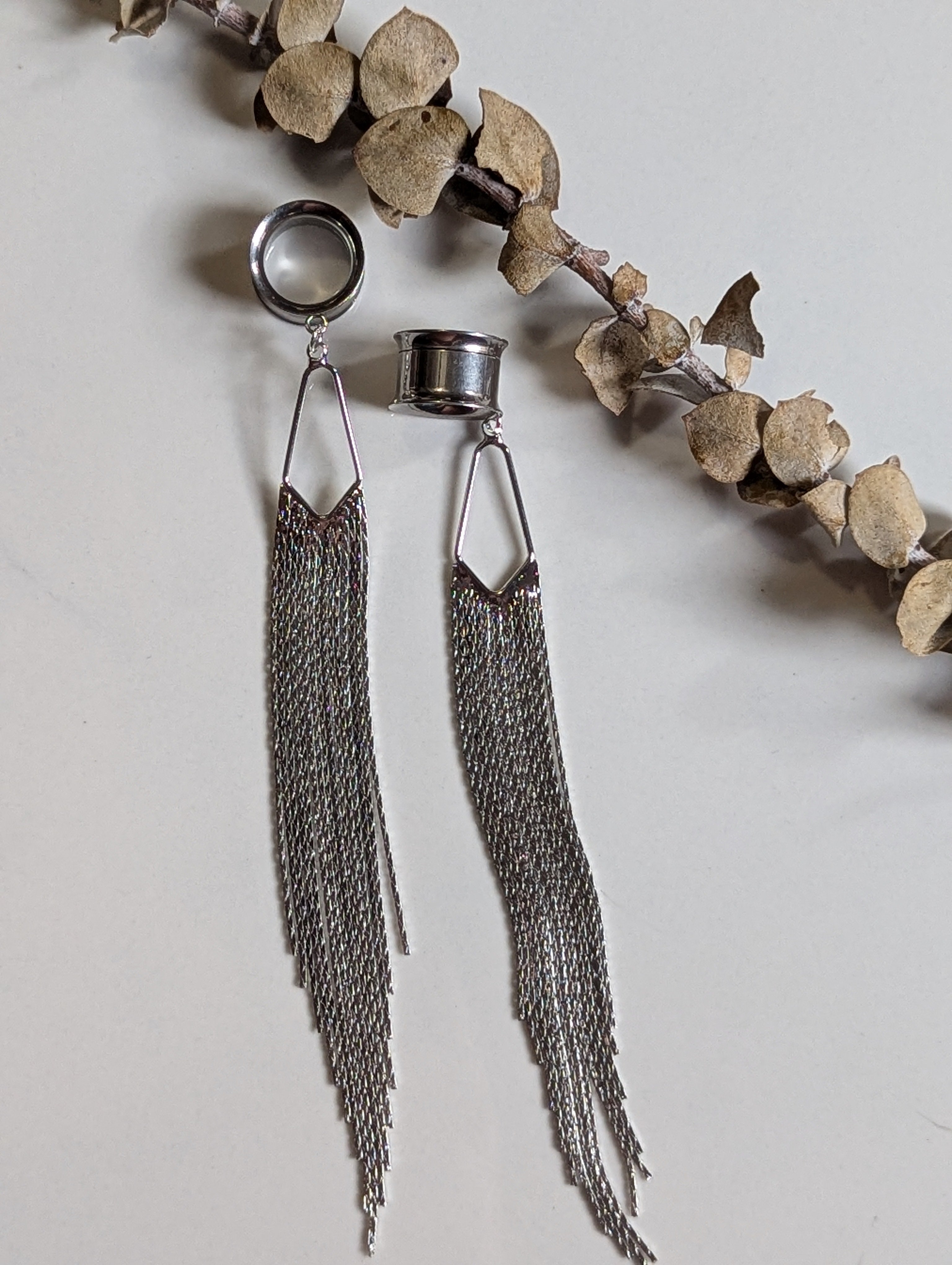 Elegant Tassel dangle gauges