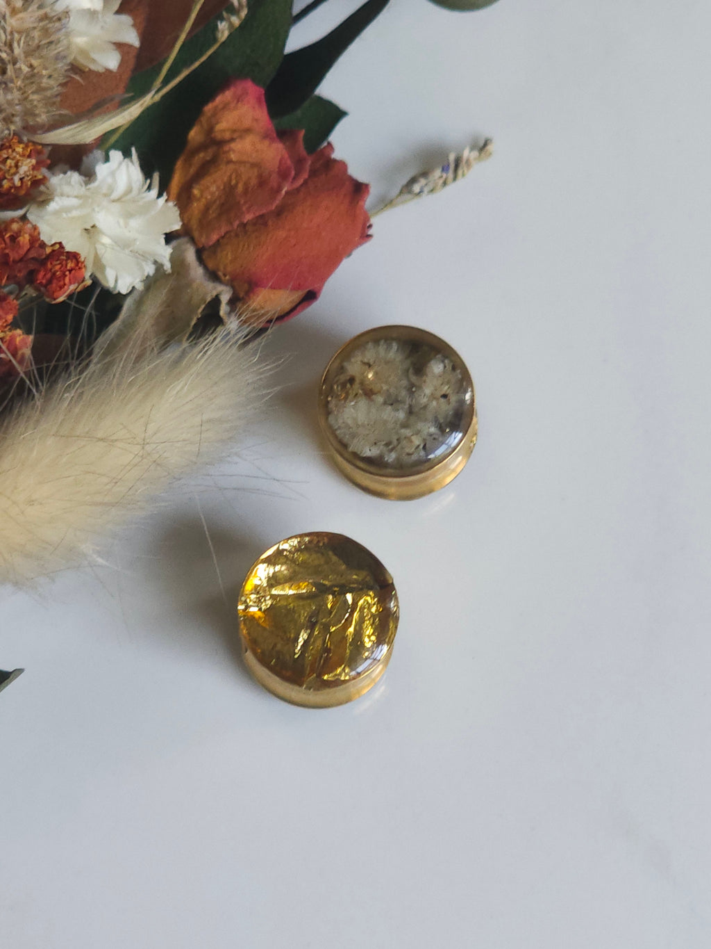 8MM-50MM Reversible Plugs Floral