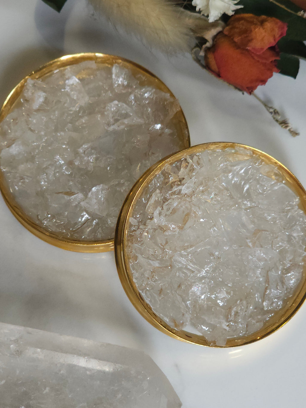 8MM-50MM Clear Quartz Crystal Plugs