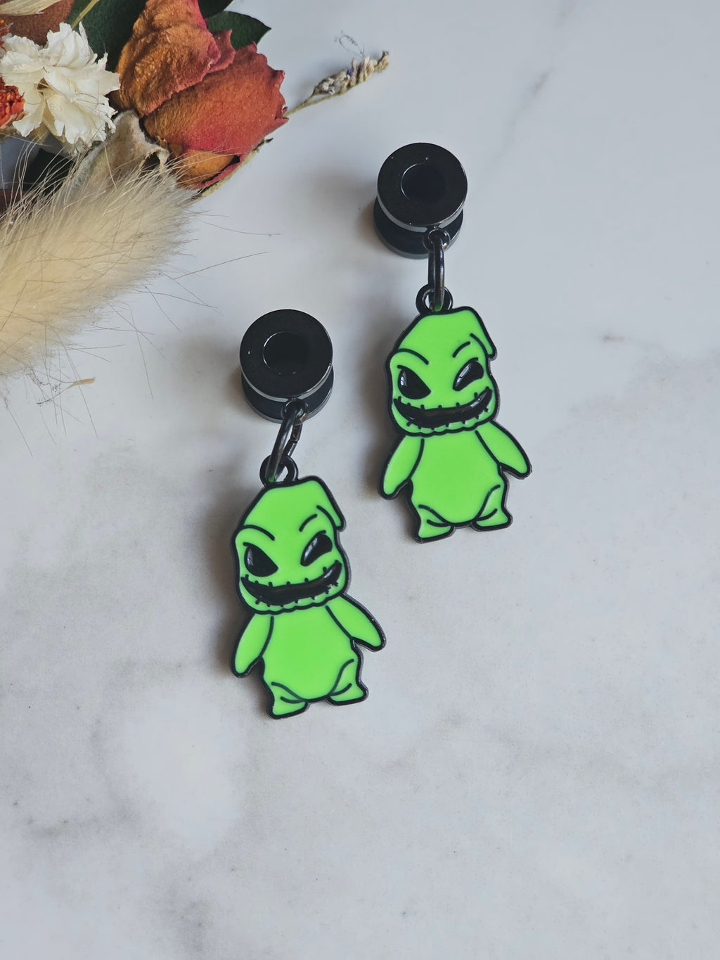 Oogie Halloween dangle gauges