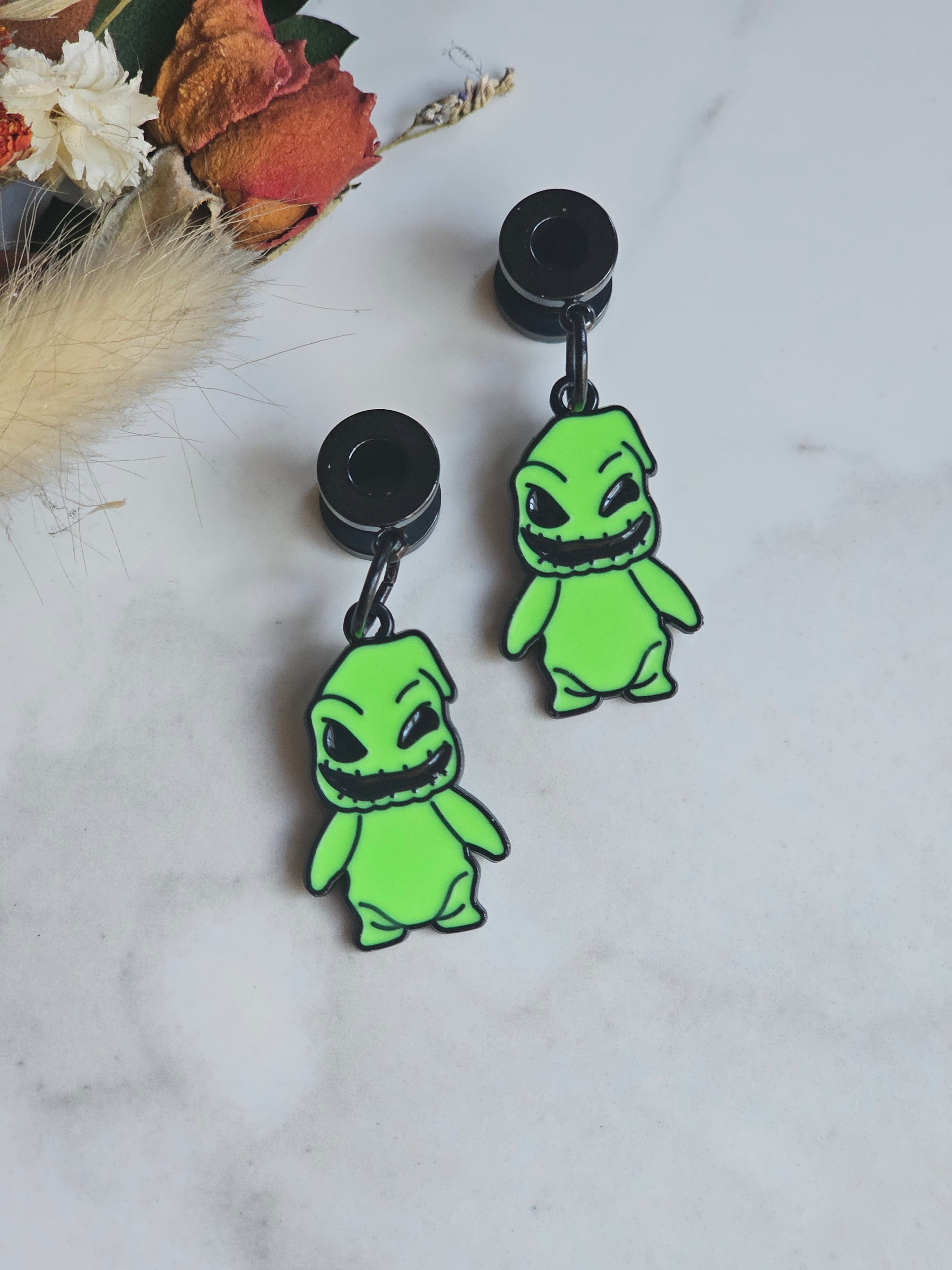 Oogie Halloween dangle gauges