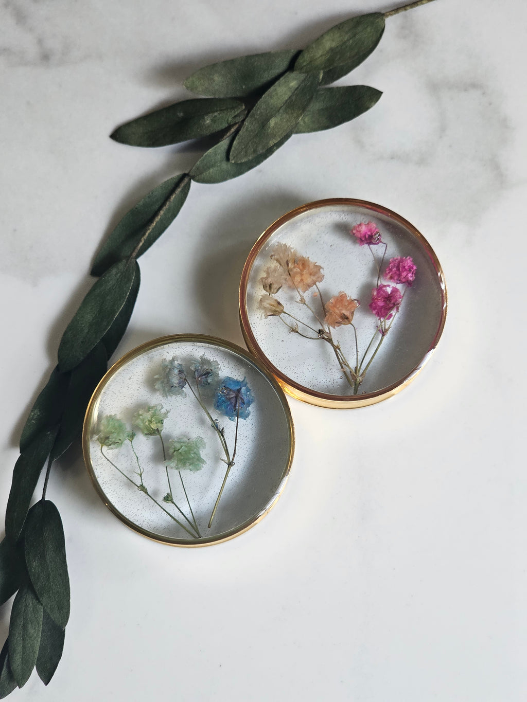 16MM-50MM Colorful mini floral plugs tunnels