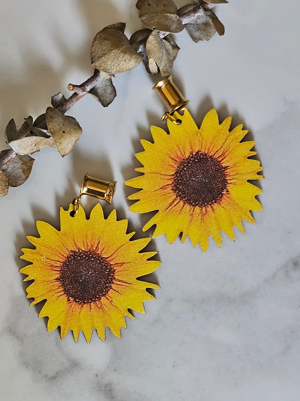 Sunflower dangle gauges