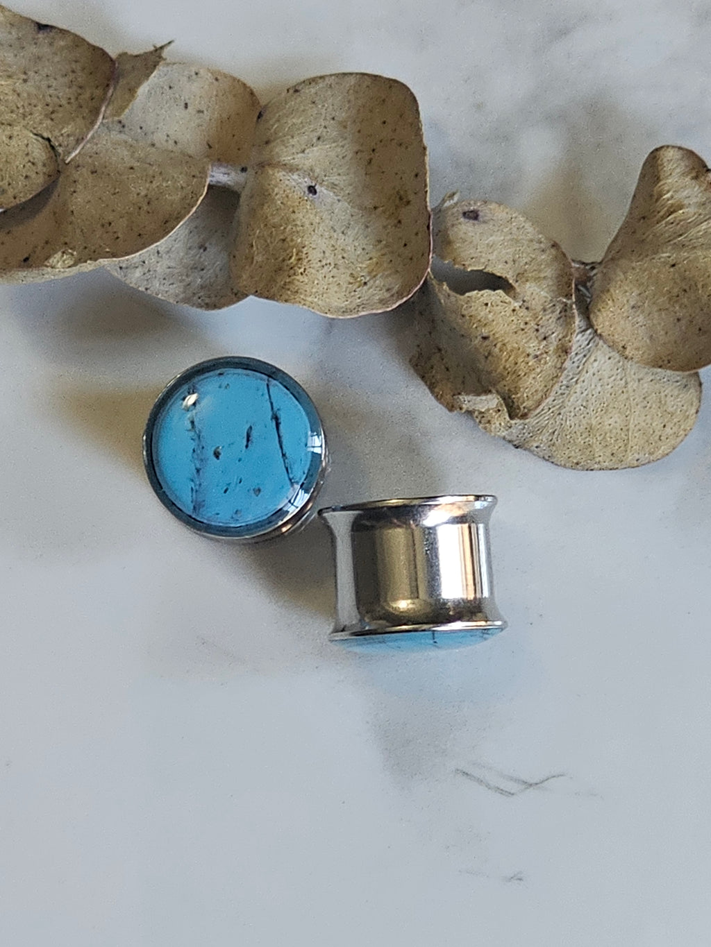 Faux Turquoise Gauges
