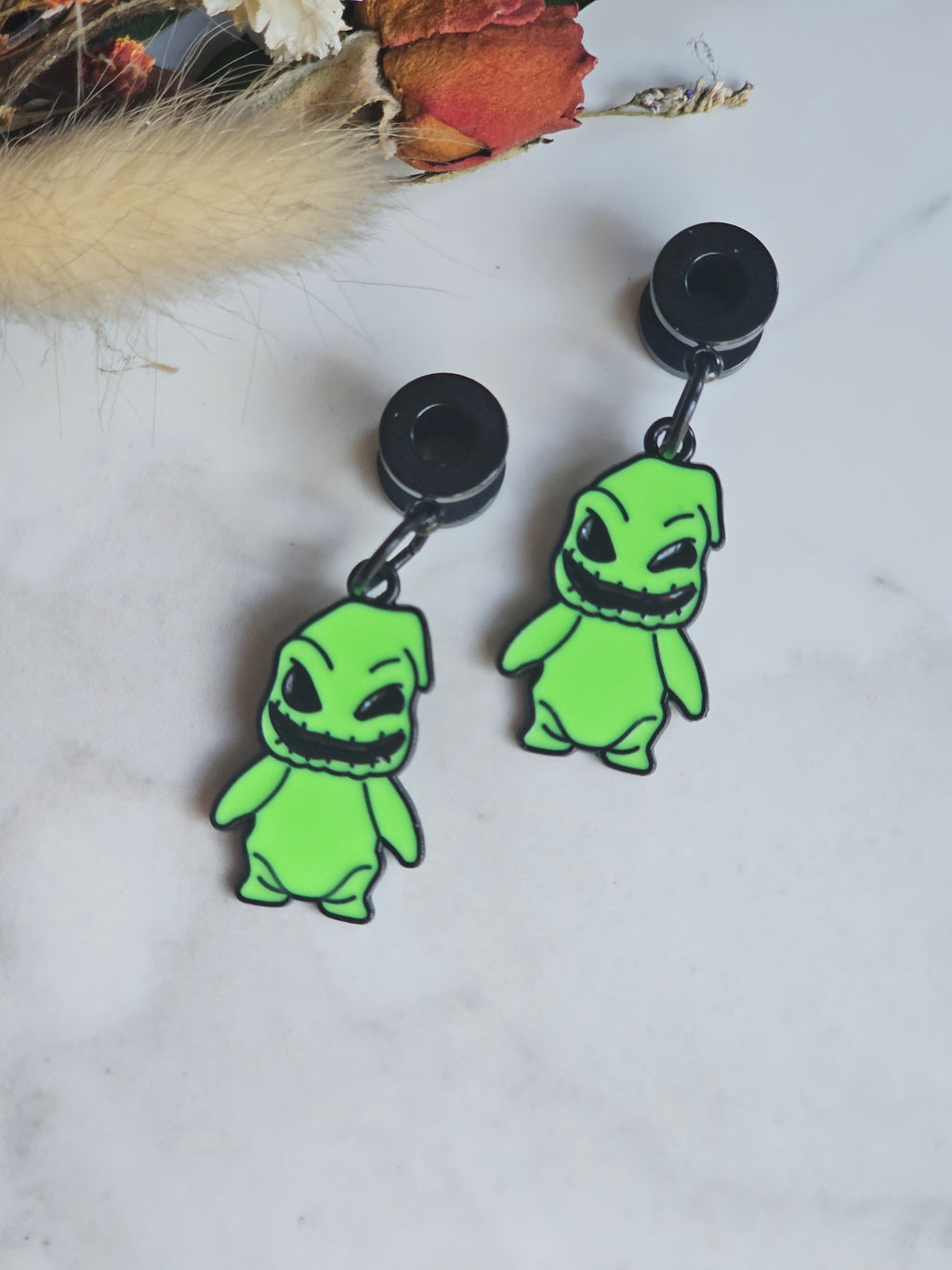 Oogie Halloween dangle gauges
