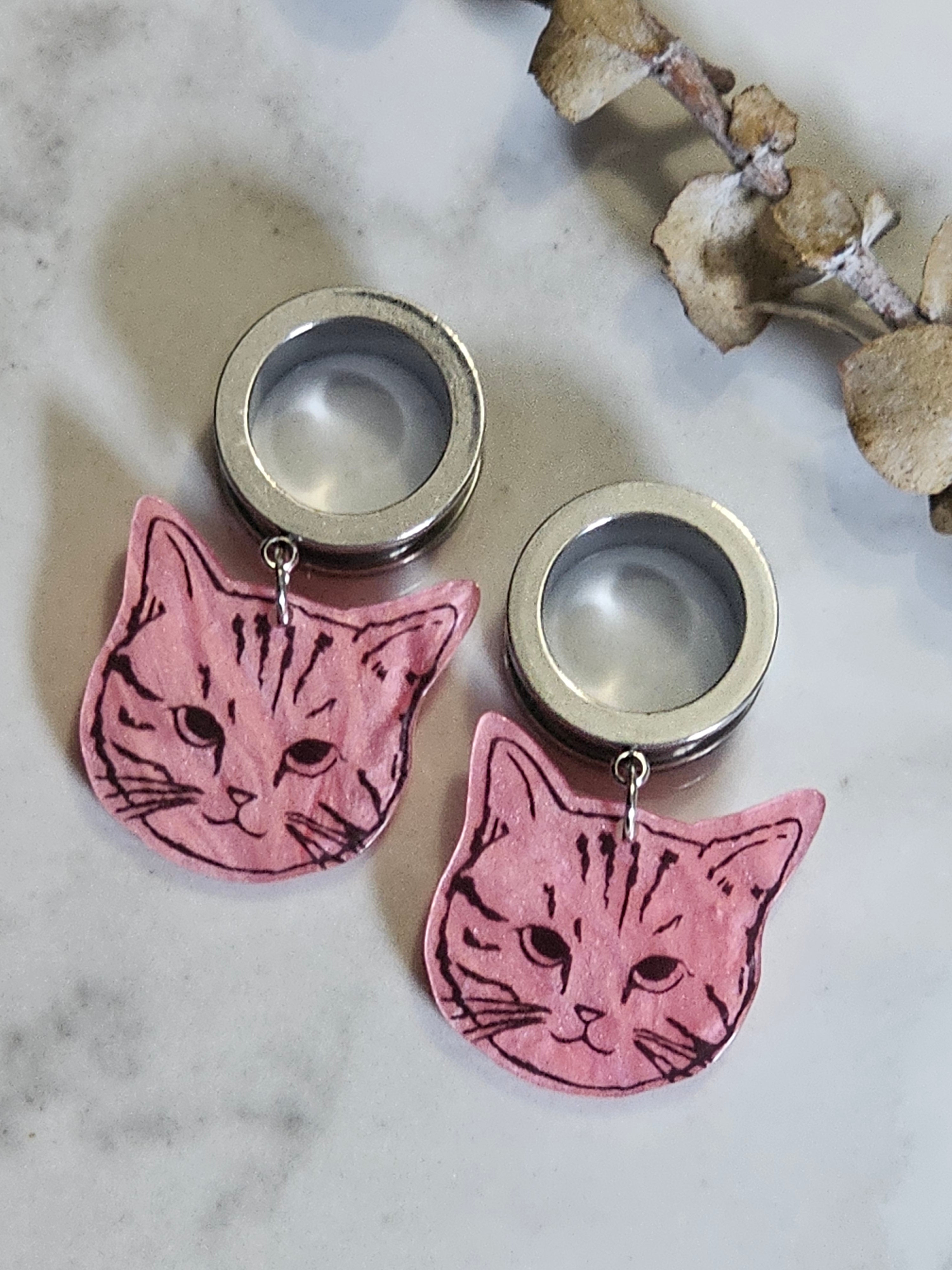 Grumpy Cat dangle Gauges