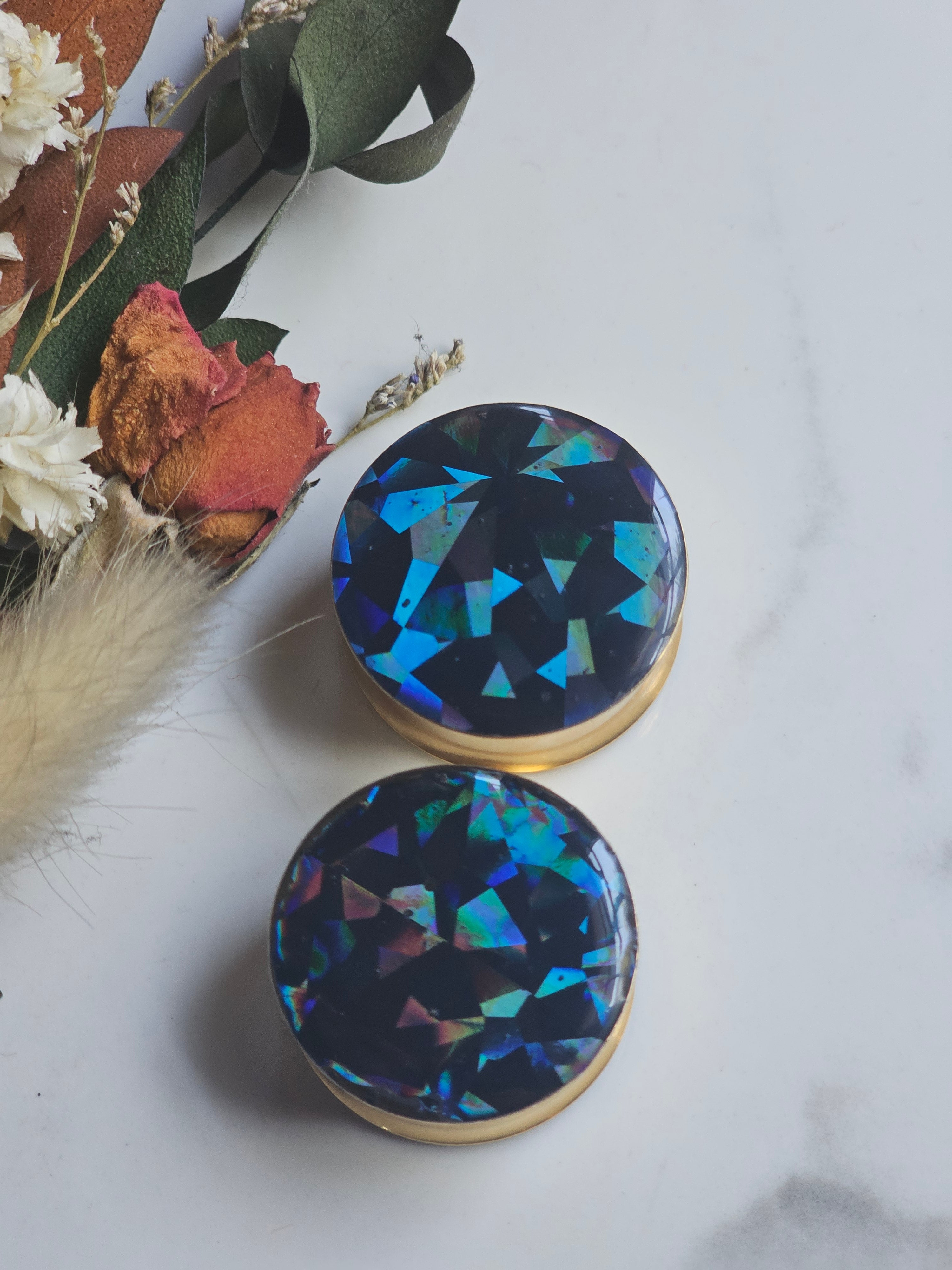 8MM-50MM Holographic plugs Gauges