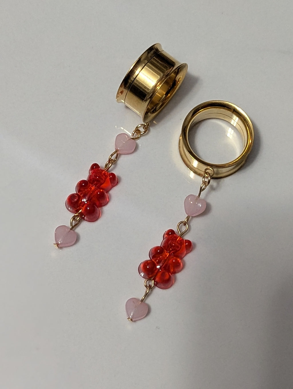 Gummy bear dangle gauges