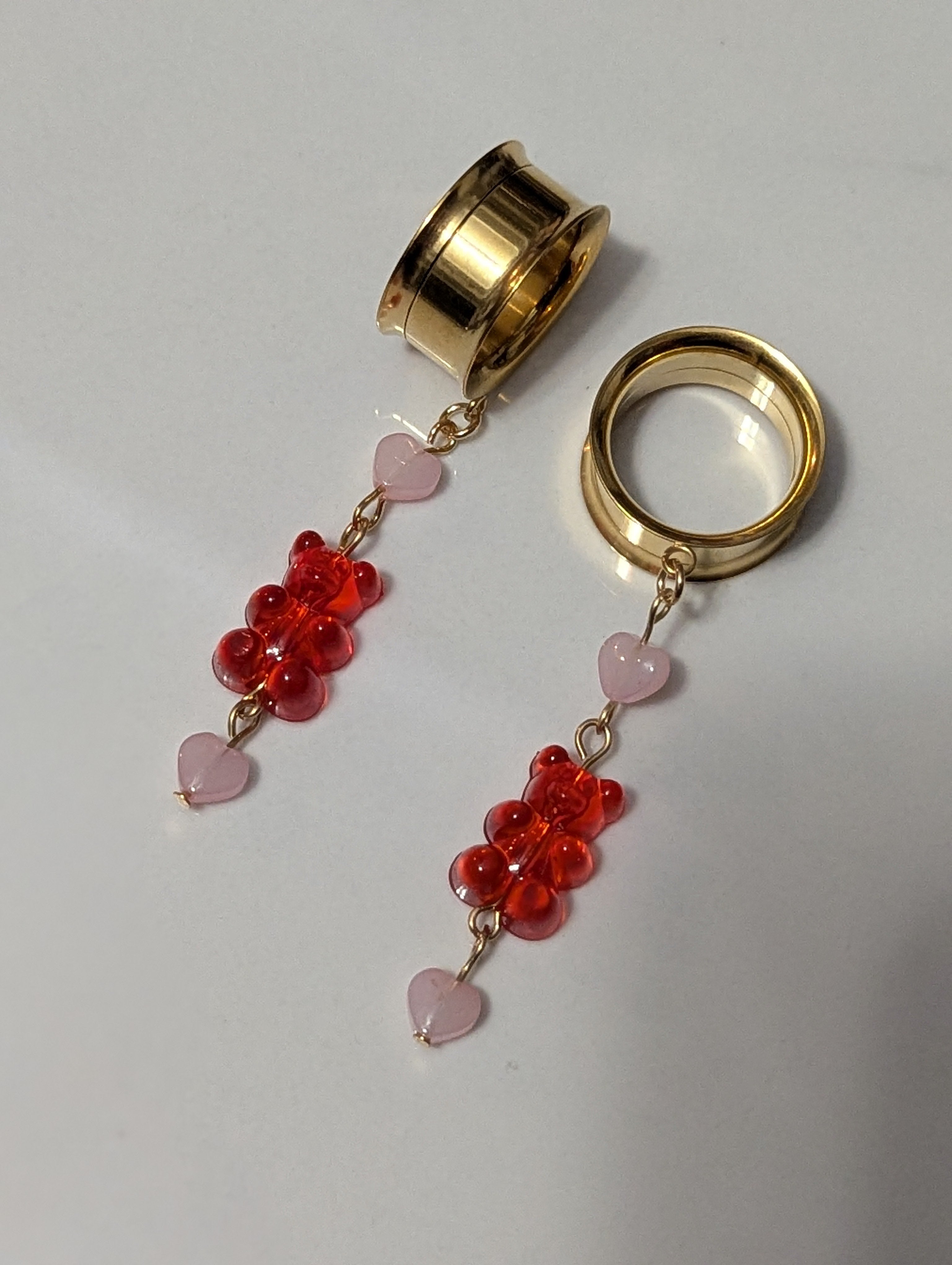 Gummy bear dangle gauges