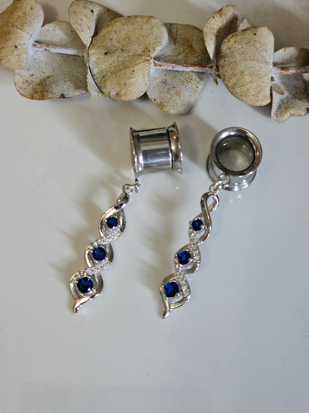 Sapphire Dangle Gauges