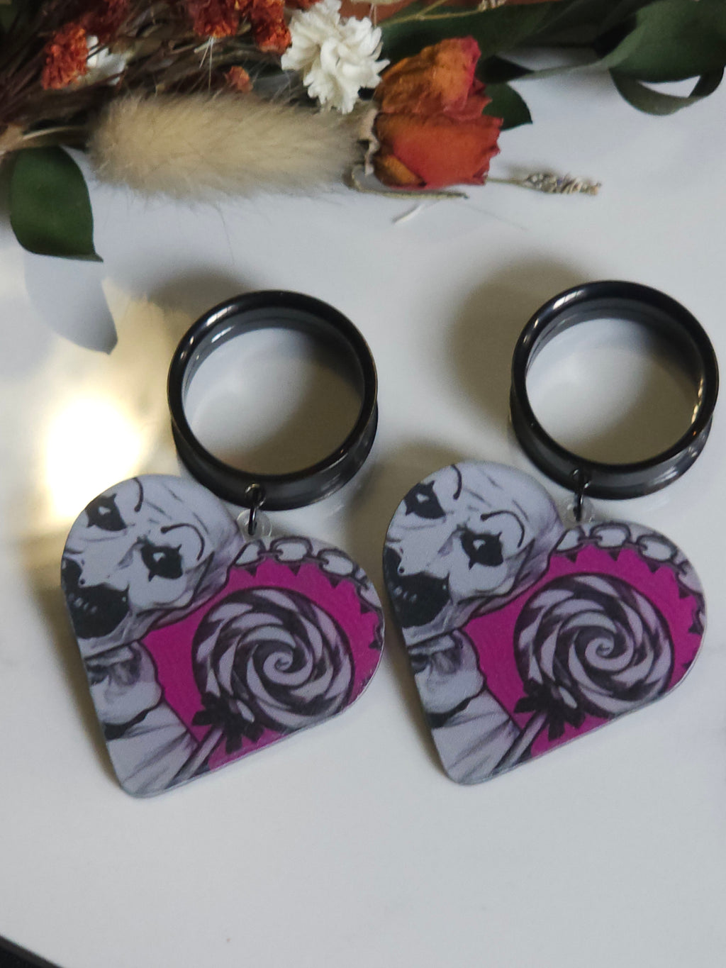 Art the Clown dangle gauges