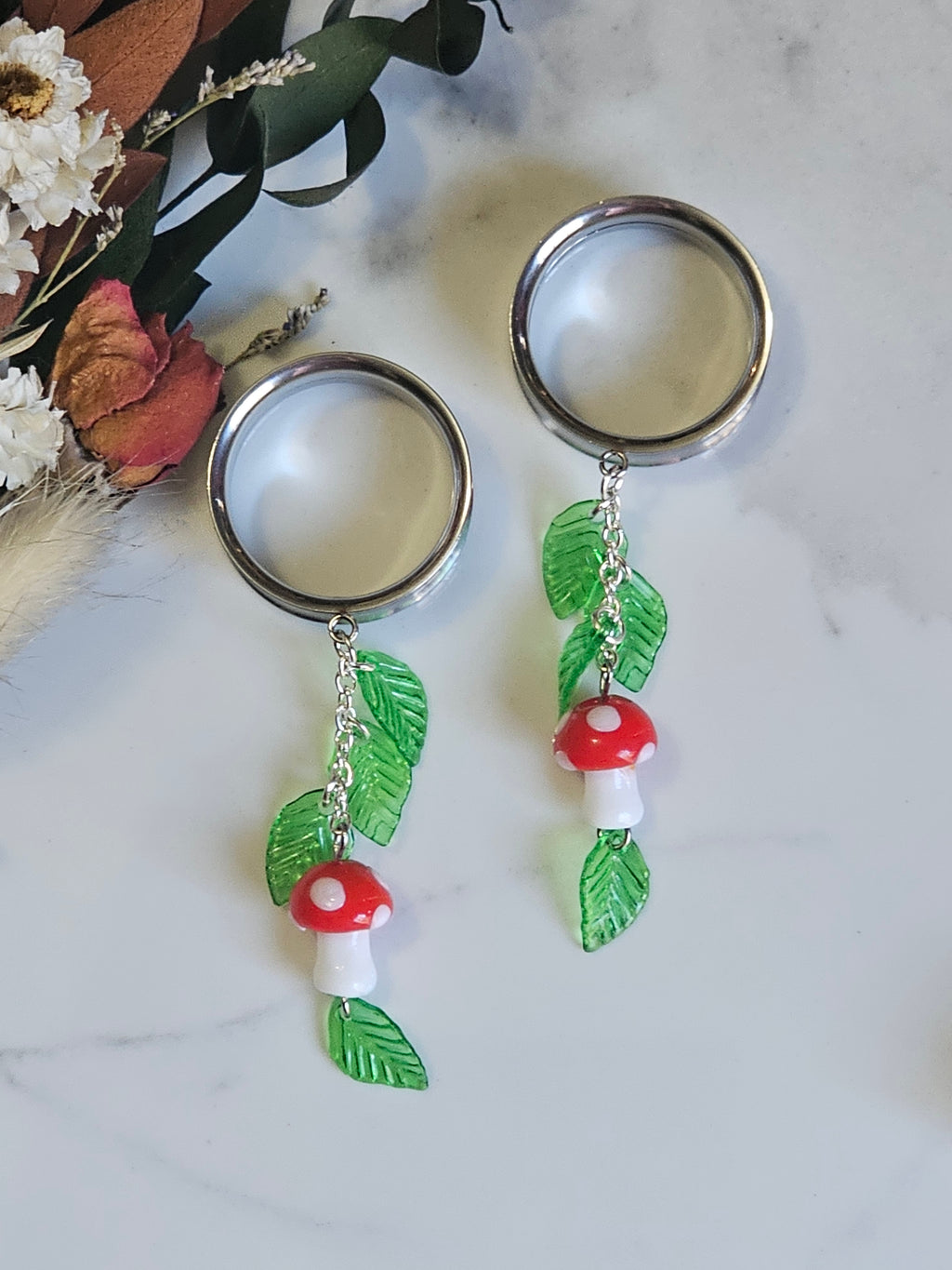 Mushroom dangle gauges