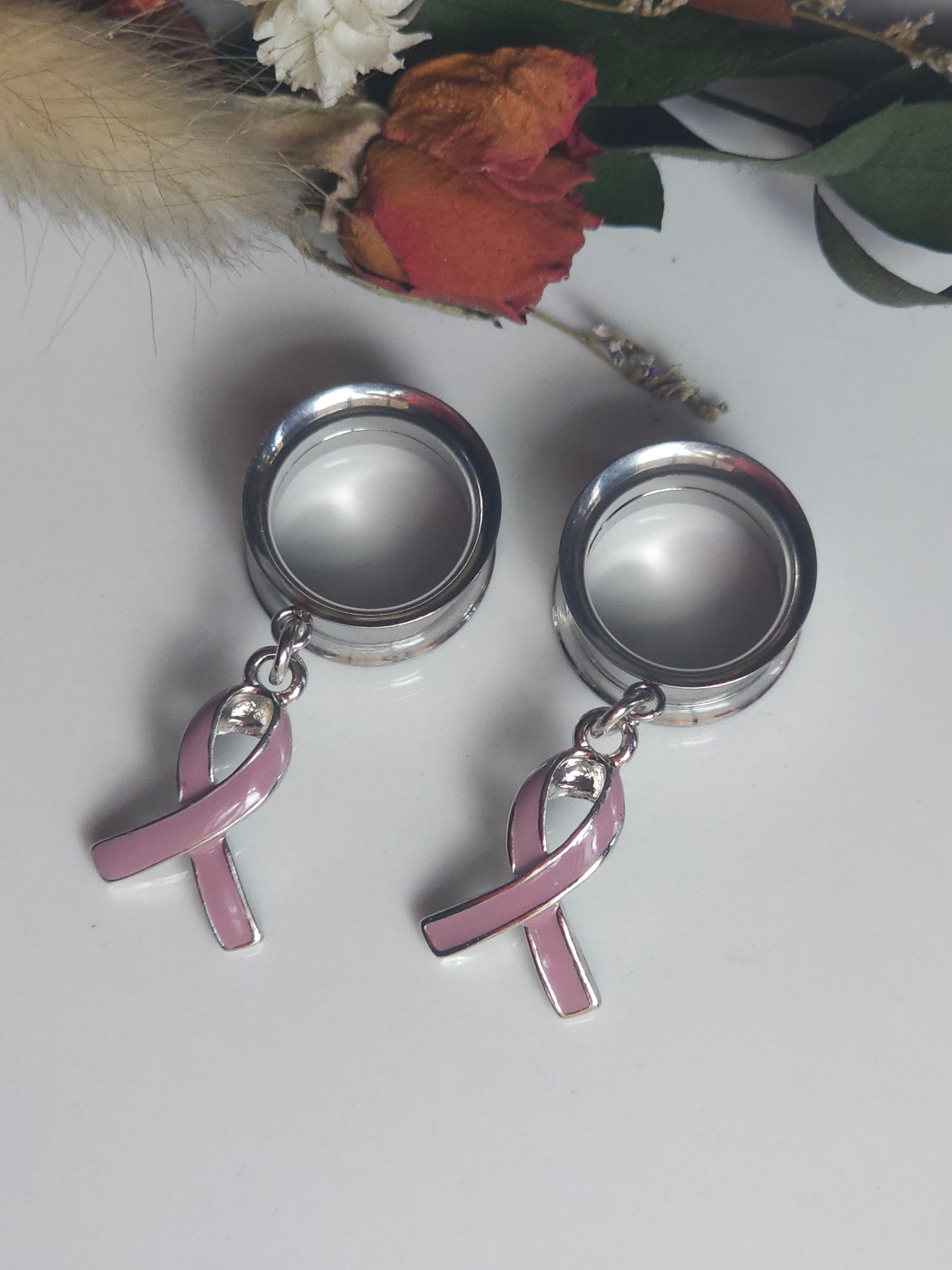 Breast Cancer Awareness dangle gauges