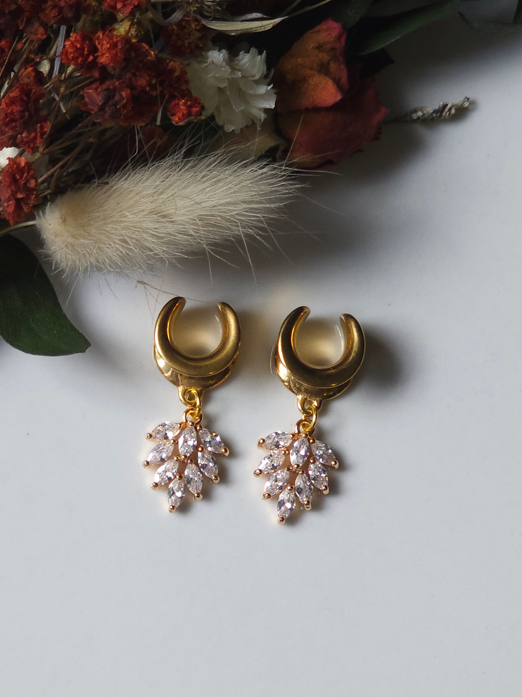 Simply Bridal saddle dangles