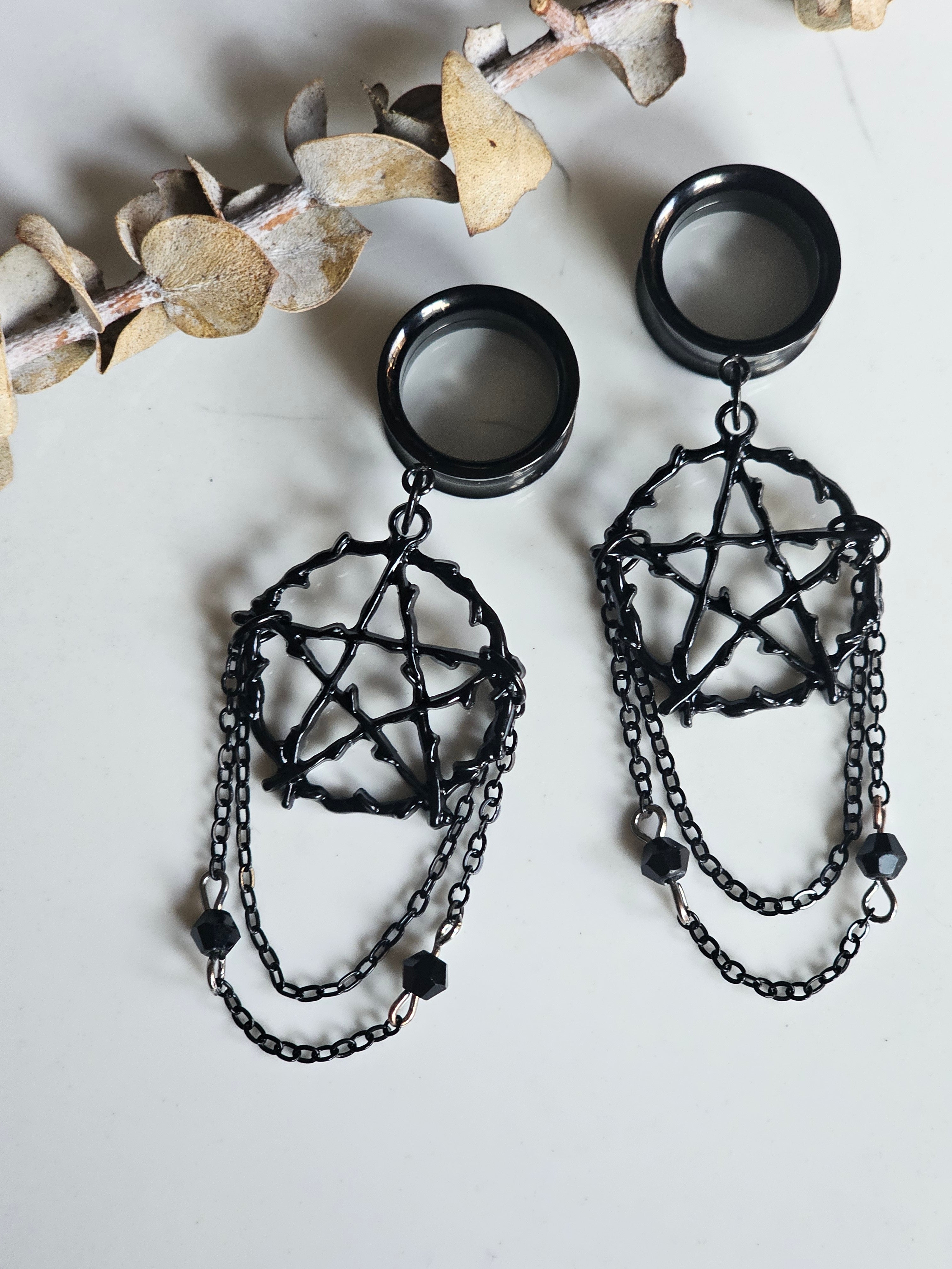 Bramble Pentacle dangle gauges