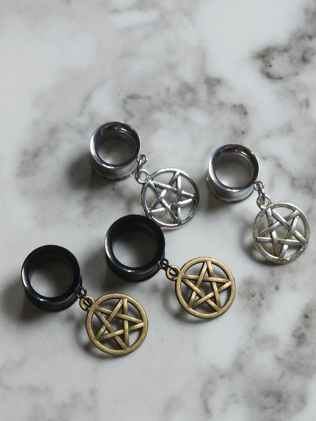Pentacle dangle gauges