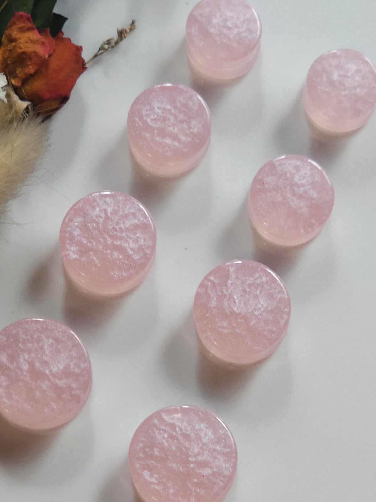 8MM-50MM Slightly Pink plugs