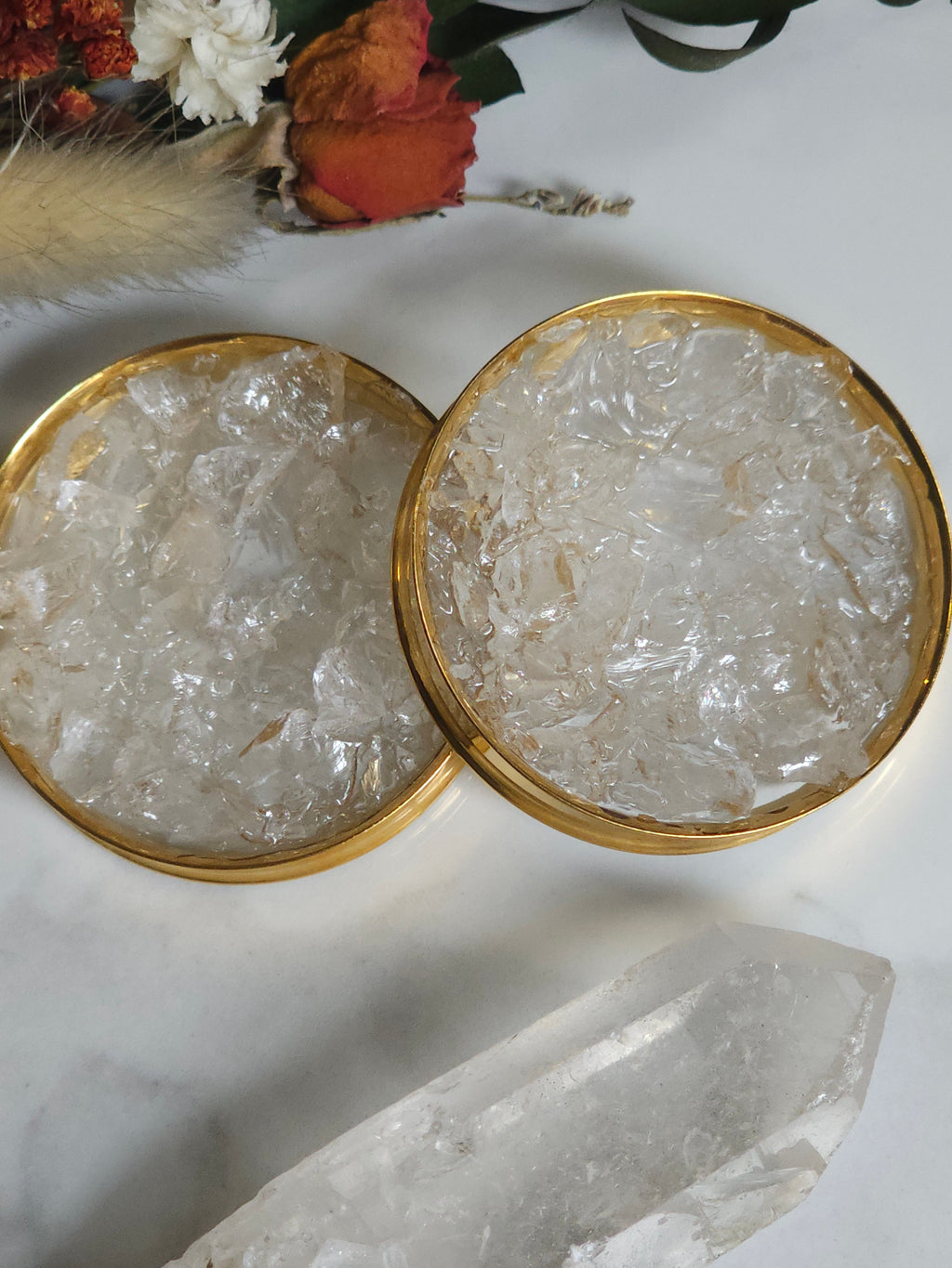 8MM-50MM Clear Quartz Crystal Plugs