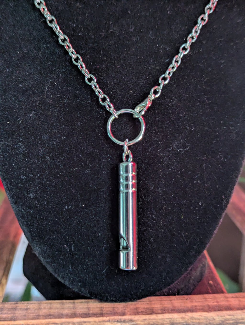 Stay safe whistle necklace Style 4