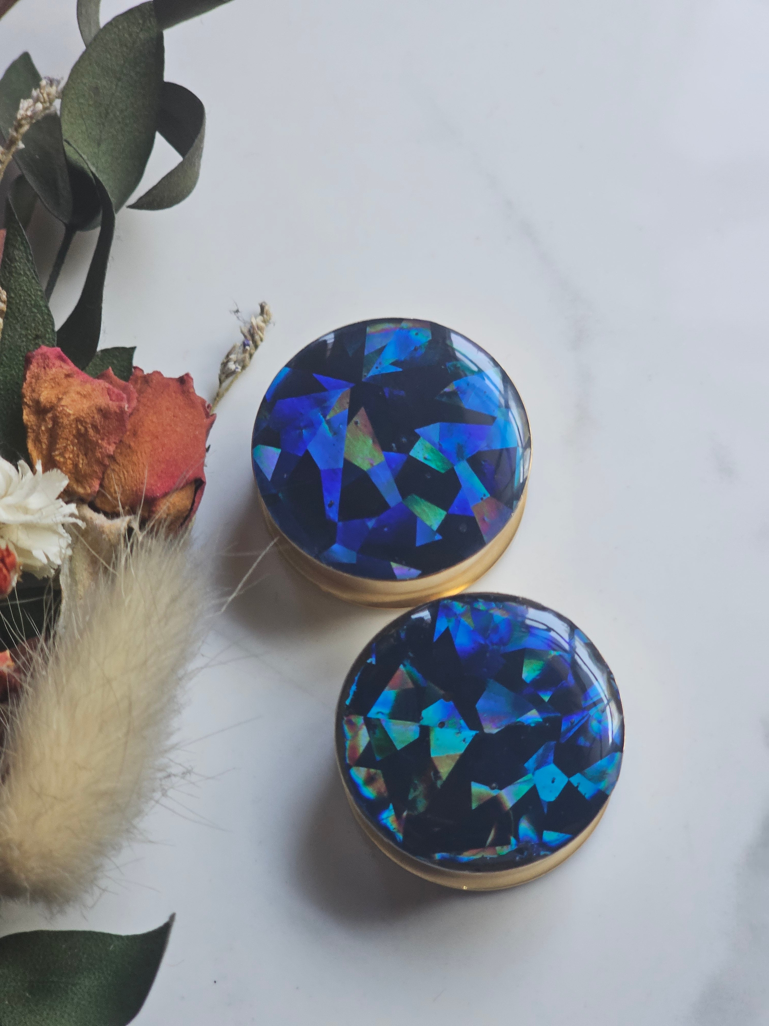 8MM-50MM Holographic plugs Gauges