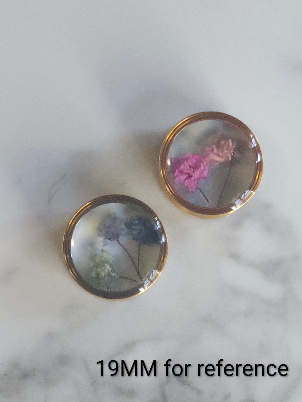 19MM-50MM Colorful mini floral plugs tunnels