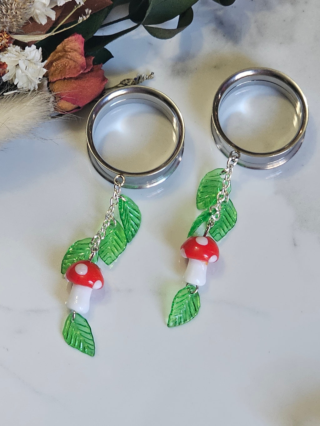 Mushroom dangle gauges