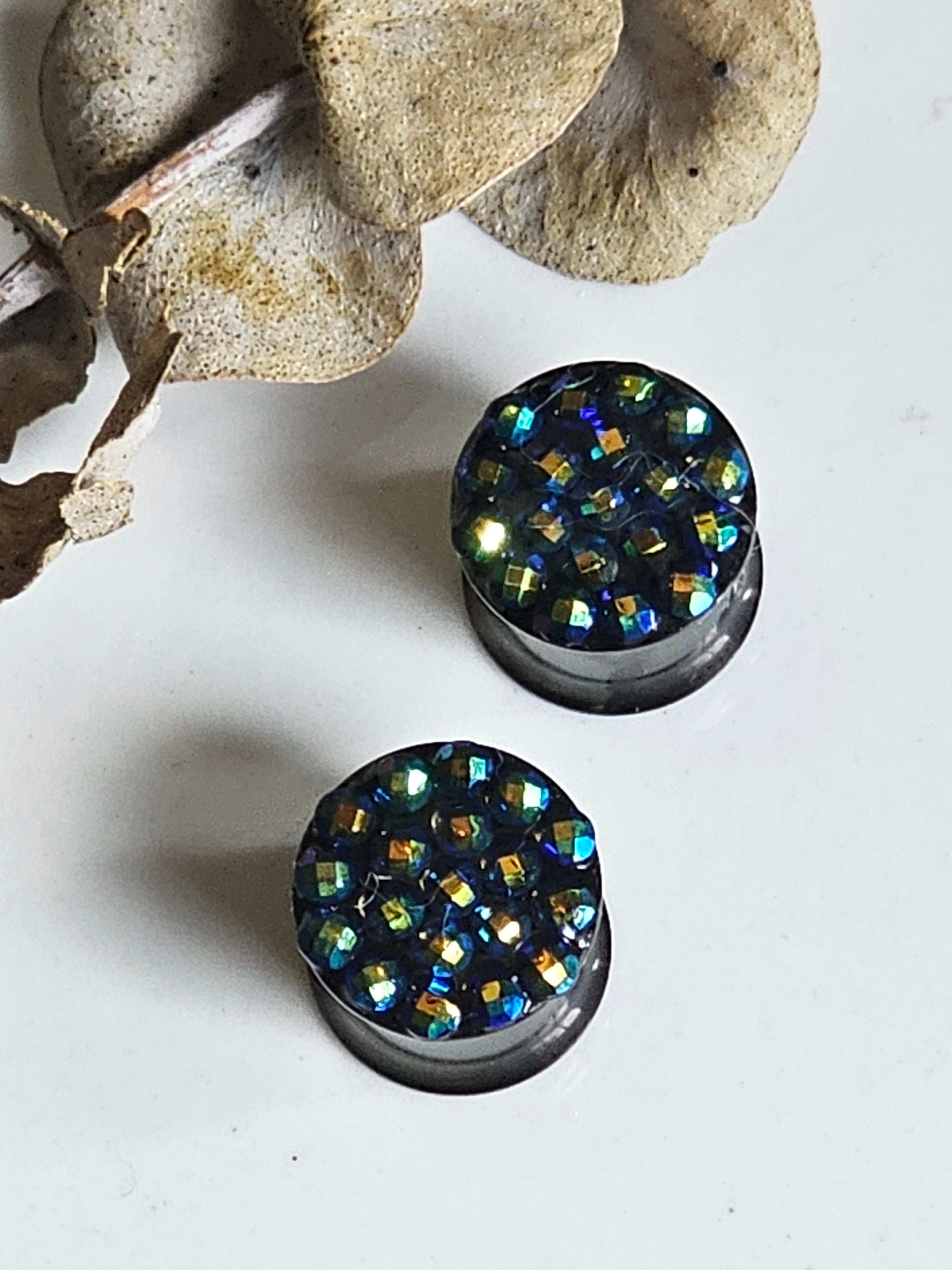 Rhinestone Dangle Gauges