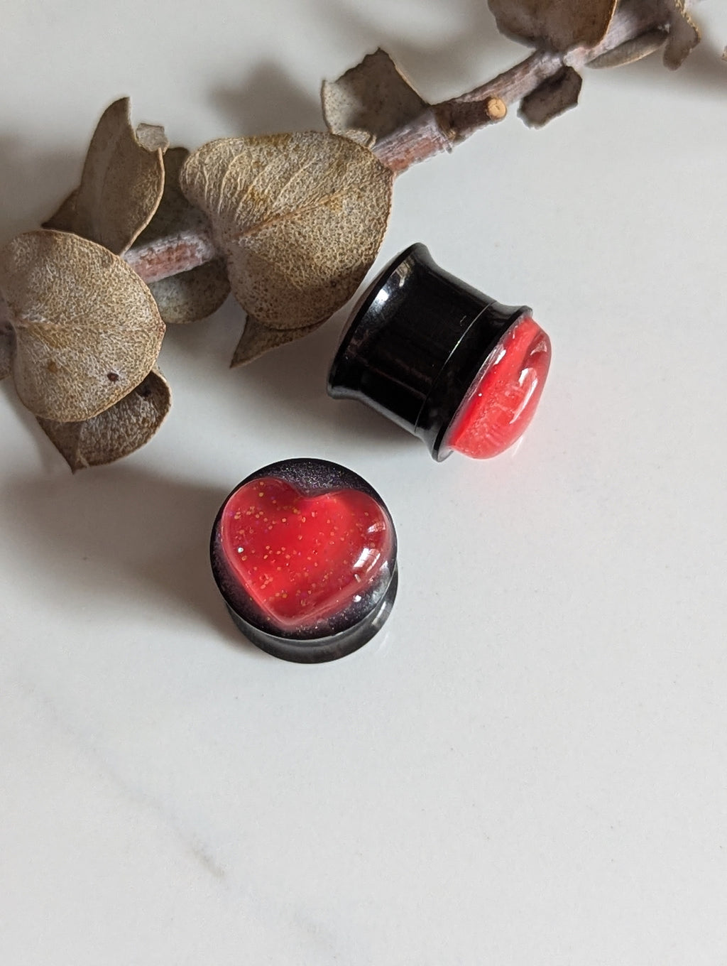 12MM Heart plugs