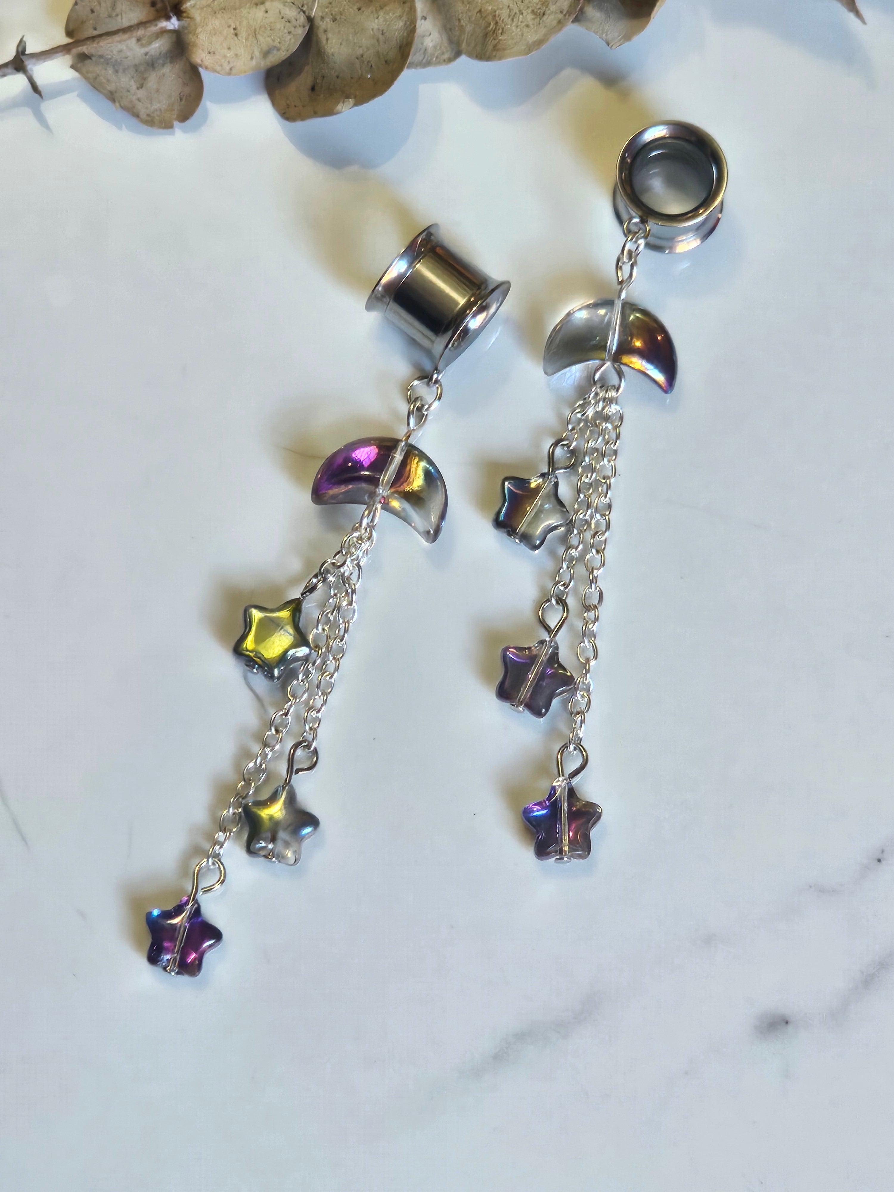 Celestial sky dangle gauges