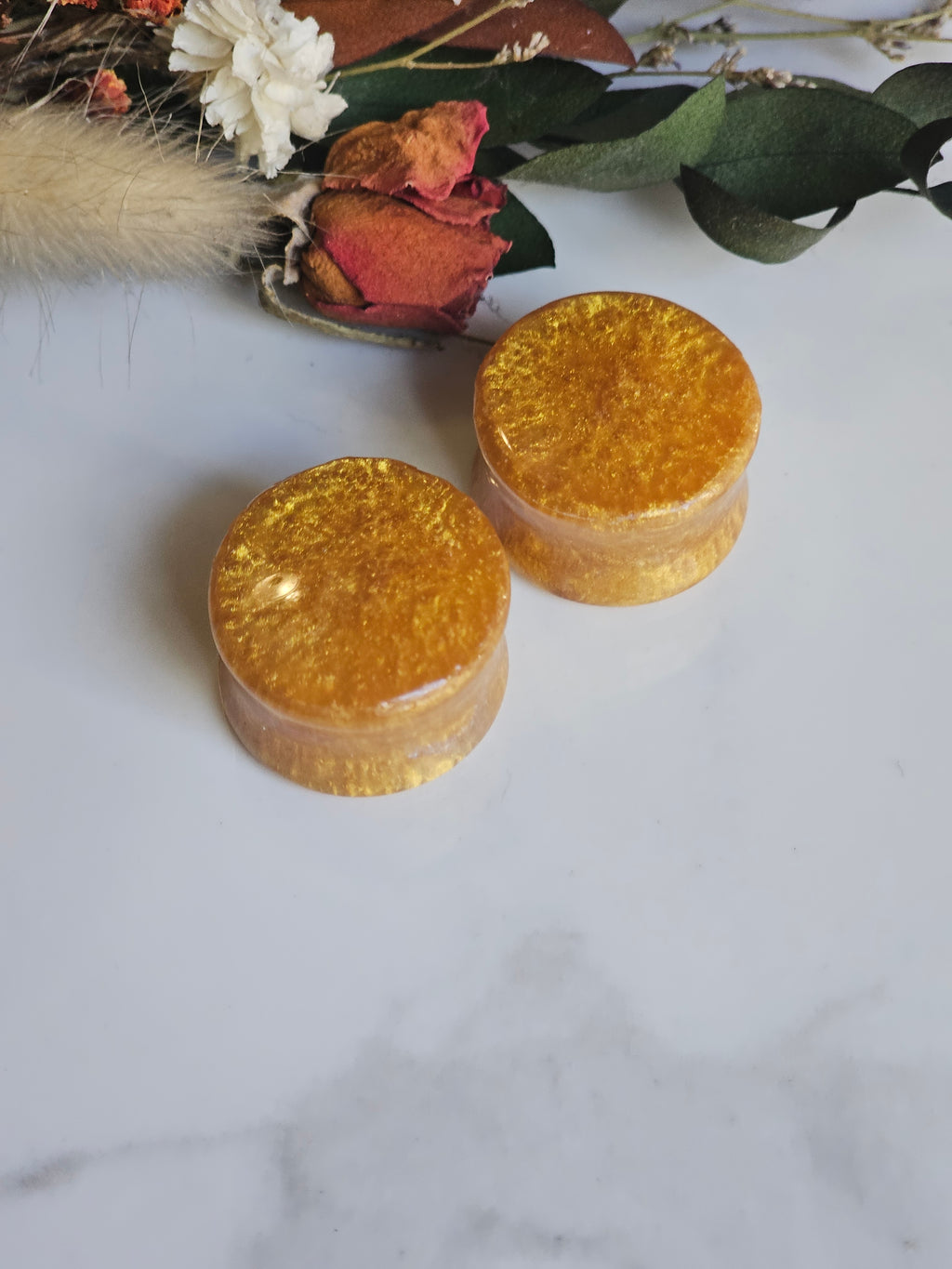 8MM-50MM Gold plugs
