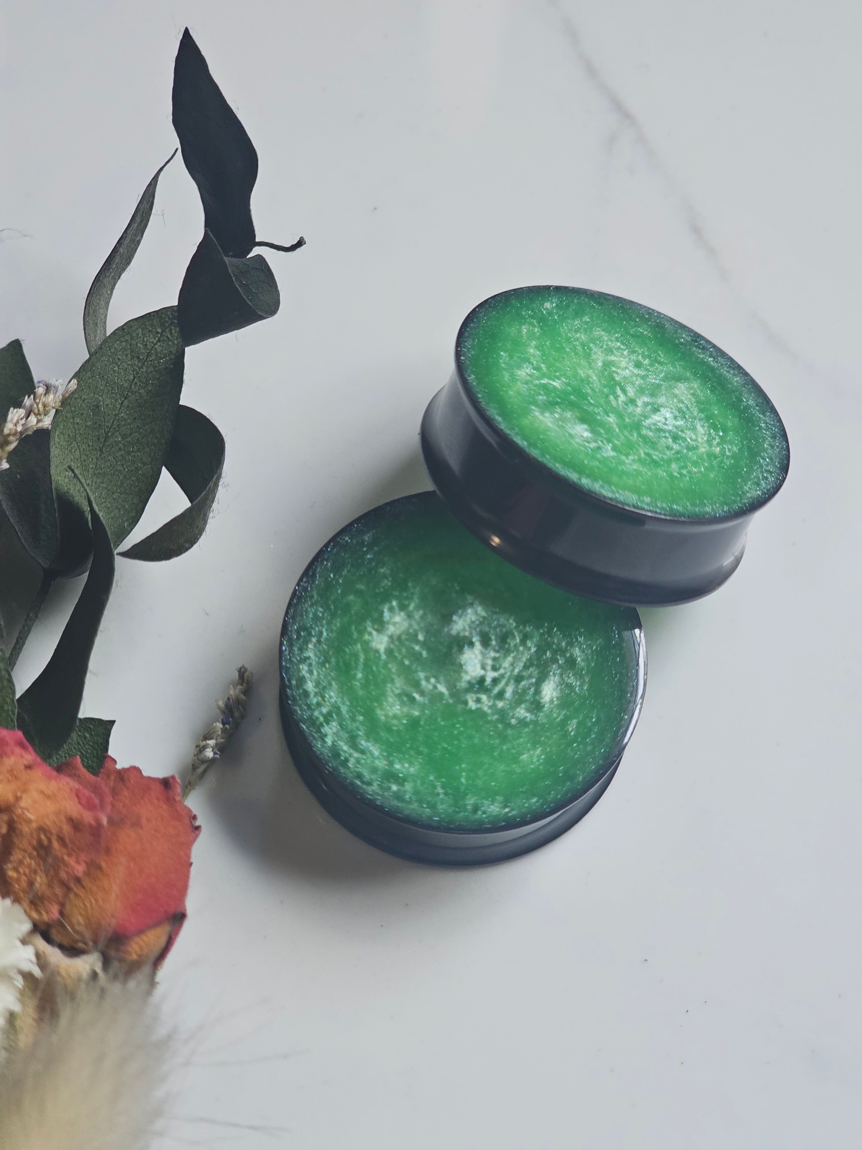 Alien Green gauges plugs