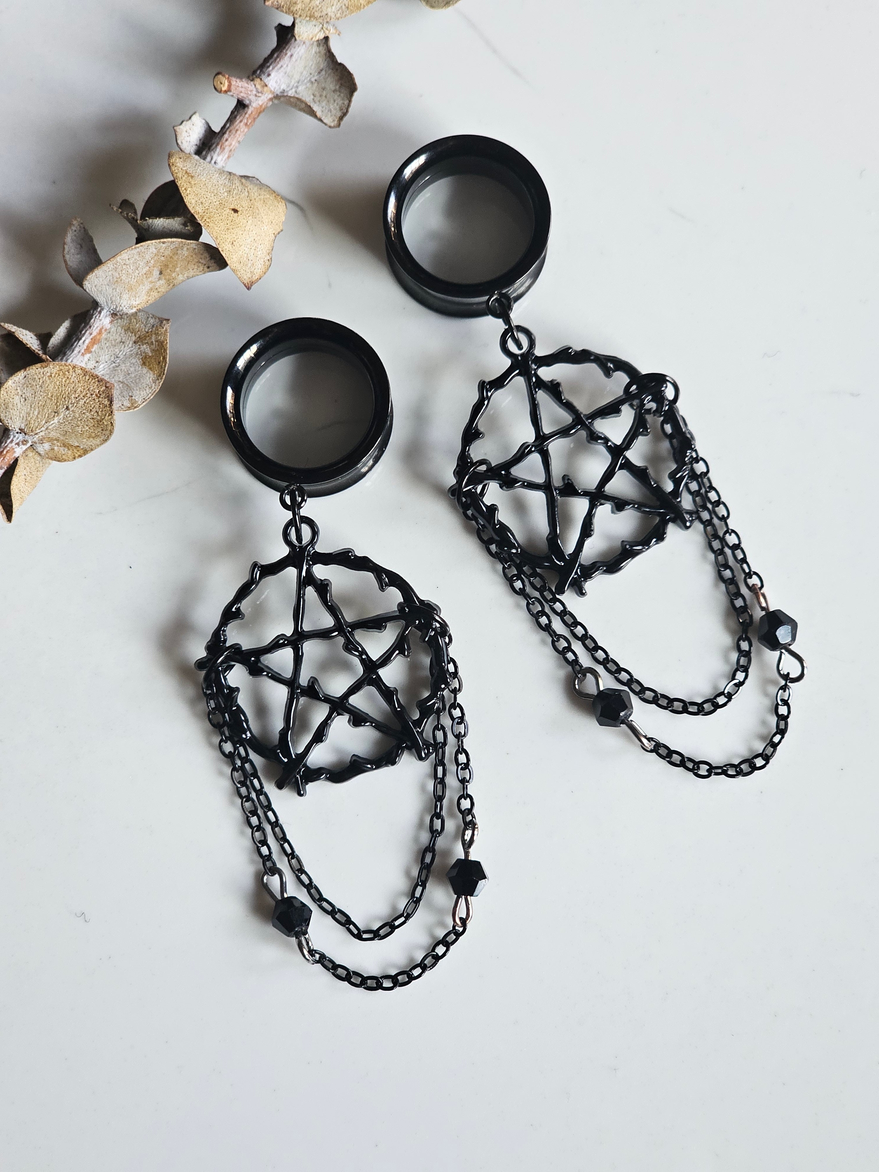 Bramble Pentacle dangle gauges