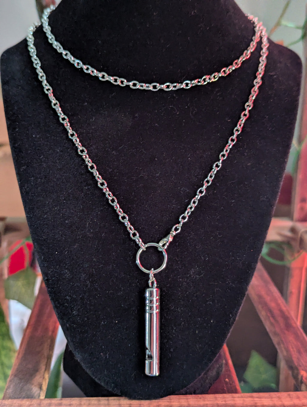 Stay safe whistle necklace Style 4