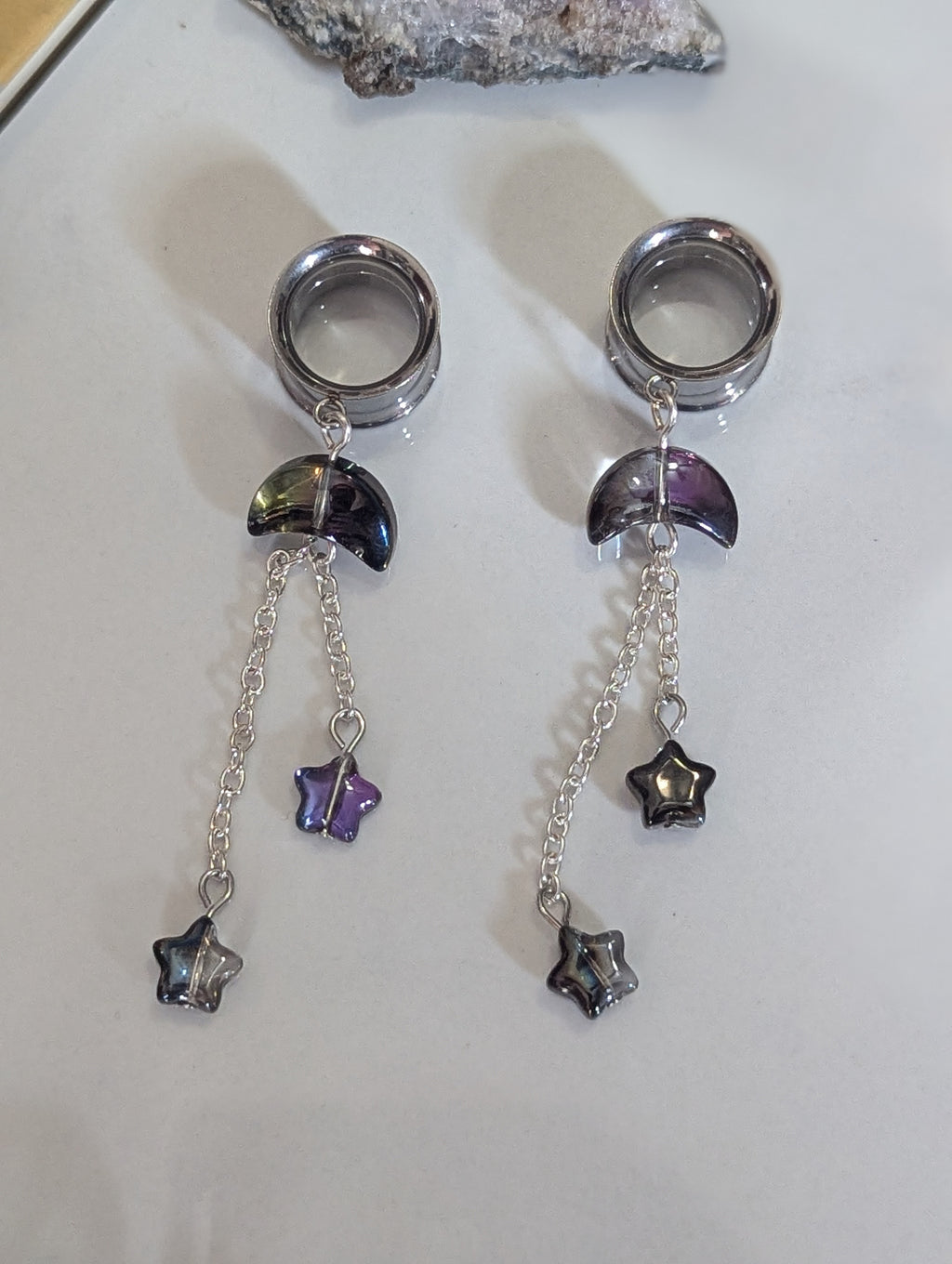 Starry night Dangle Gauges