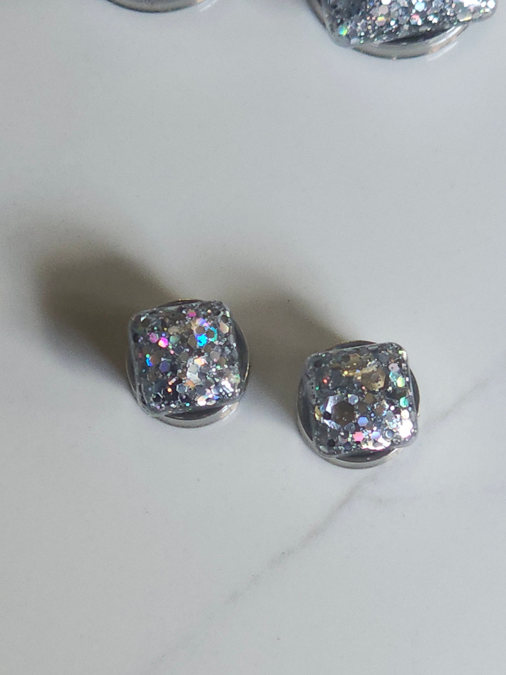 8MM-22MM Square Glitter Plugs Gauges