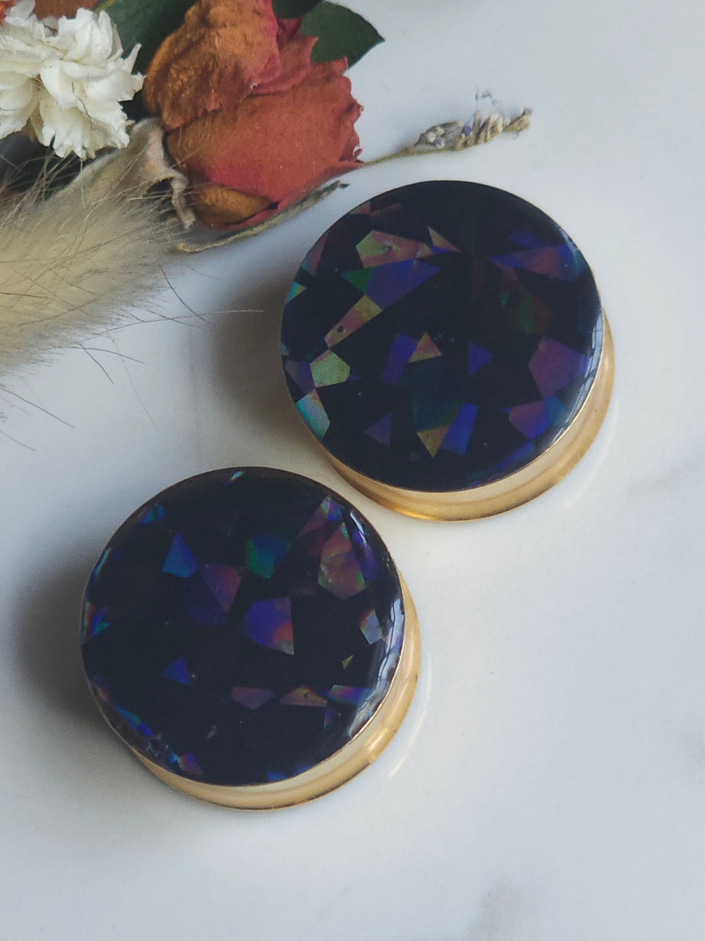 8MM-50MM Holographic plugs Gauges