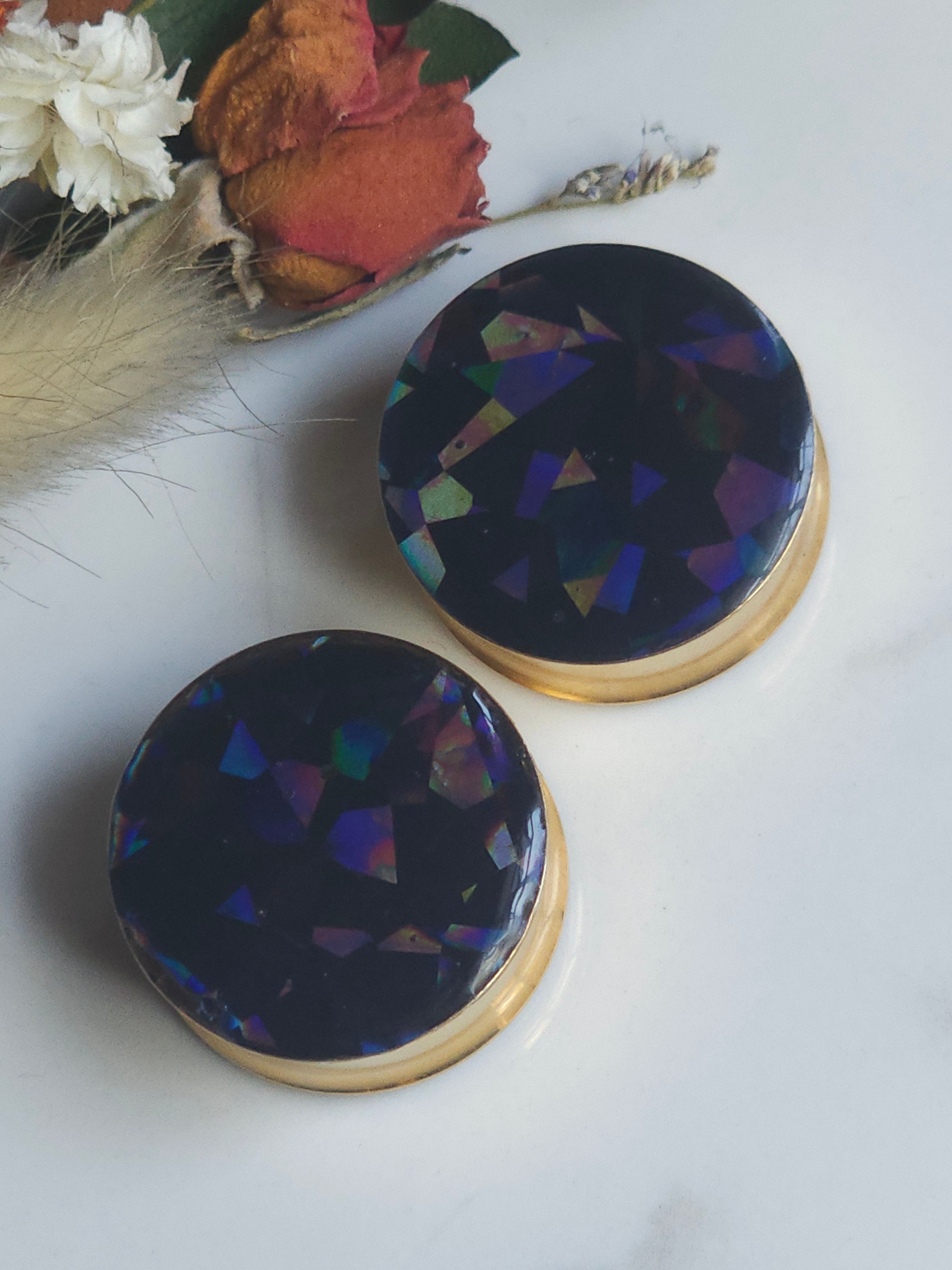 8MM-50MM Holographic plugs Gauges