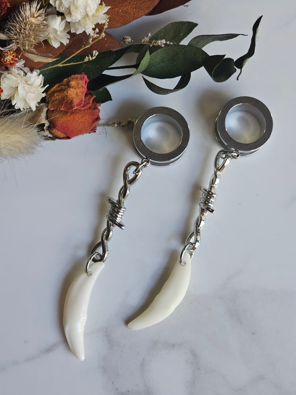 Coyote Fang dangle gauges