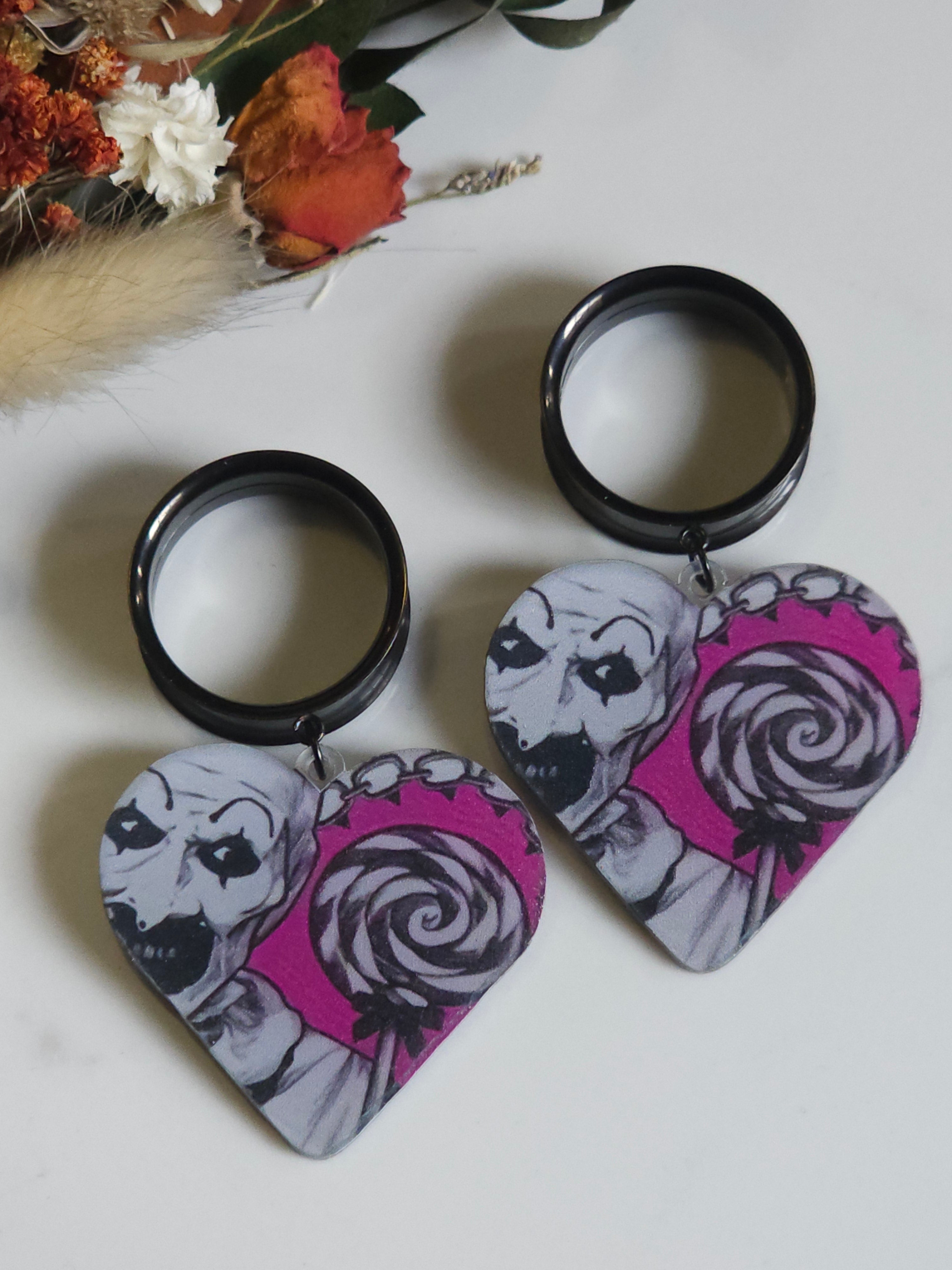 Art the Clown dangle gauges