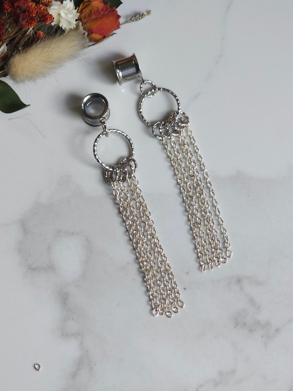Waterfall Chain dangle gauges