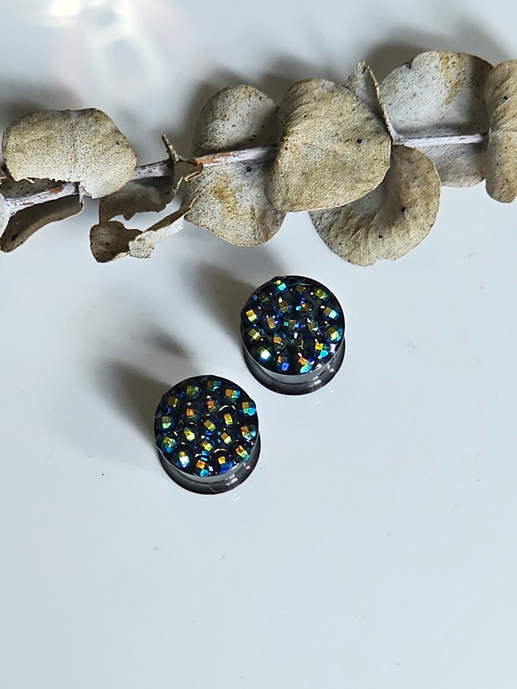 Rhinestone Dangle Gauges