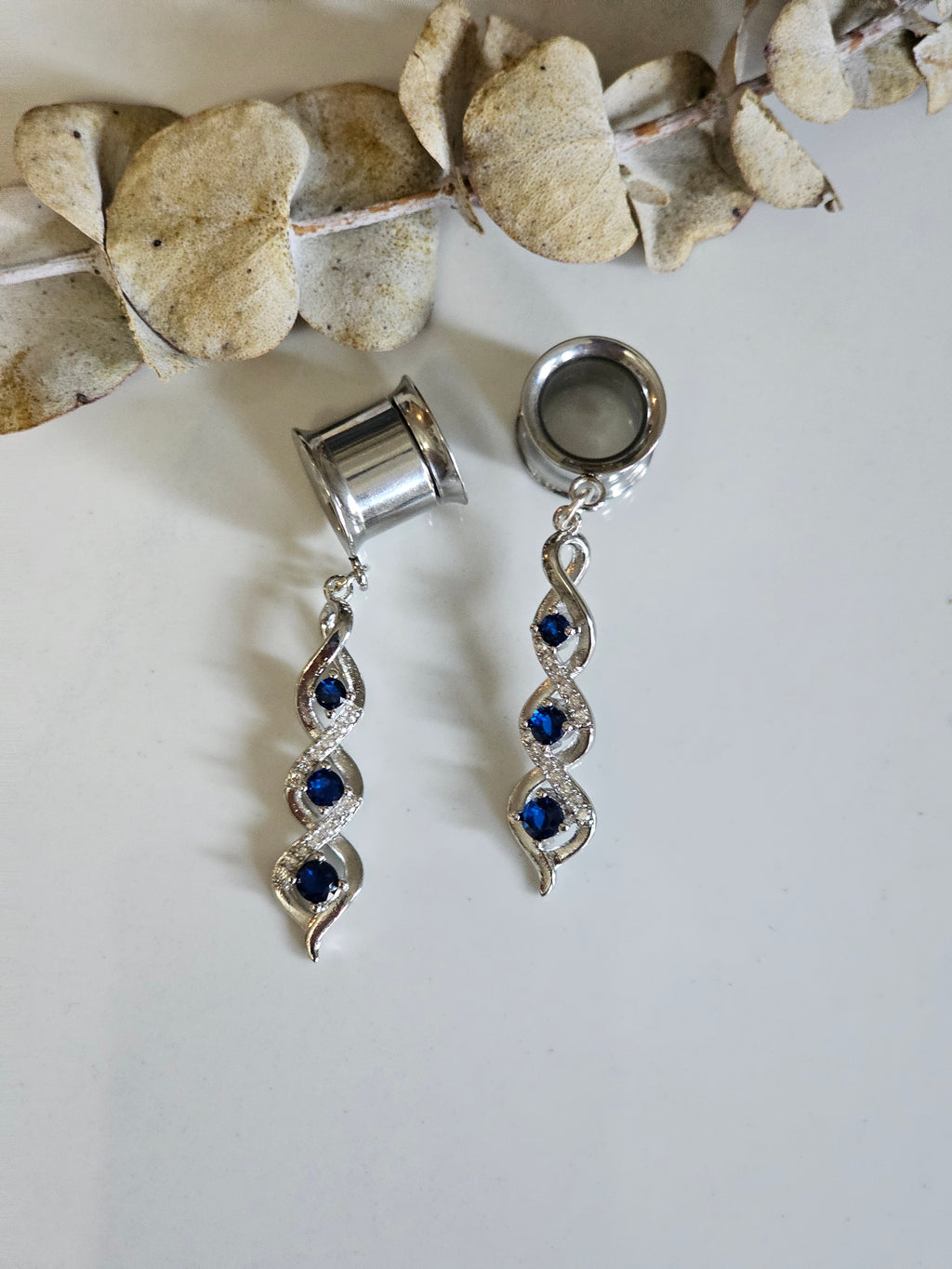 Sapphire Dangle Gauges